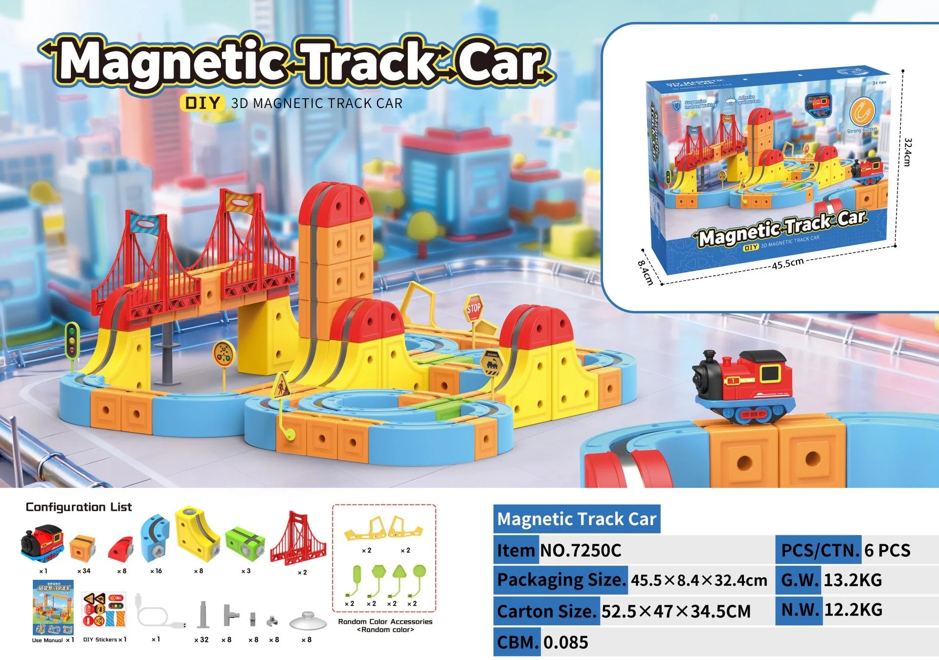 Magnetic Levitation Train Set